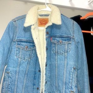 Levi Sherpa lined Jean jacket